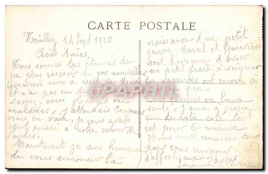 CPA Nantes Tombeau du General Lamoriciere dans la cathedrale — Verso