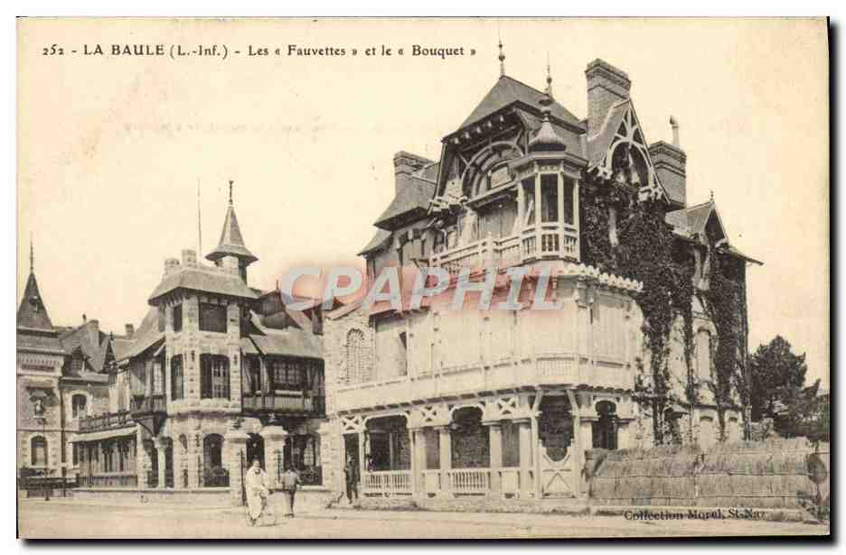 CPA La Baule Les Fauvettes et le Bouquet 