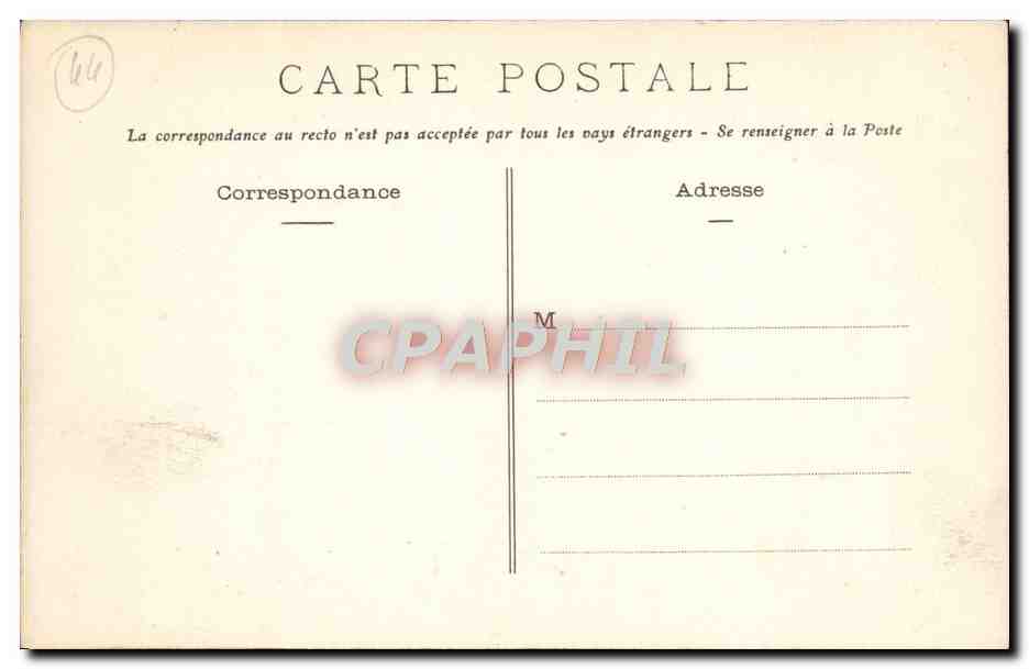 CPA La Baule Le Boulevard Darlu — Rückseite