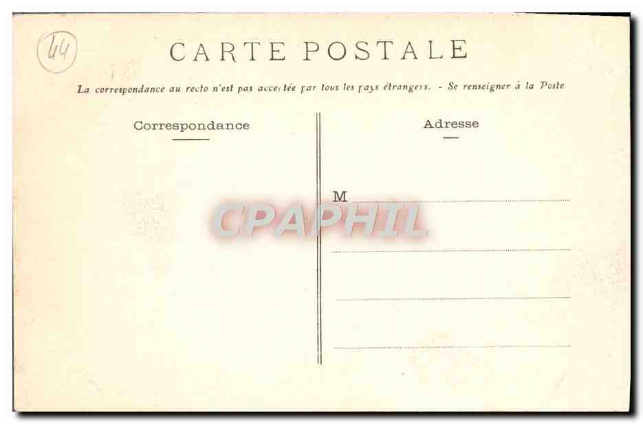 CPA La Baule Ker Maurice Et L'Avenue Des Evens — Rückseite
