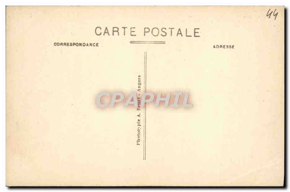 CPA La Baule sur Mer L'Hermitage Vue Sur Les Jardins — Verso