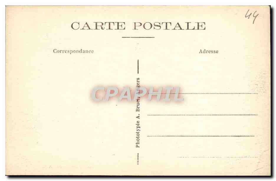 CPA La Baule sur Mer L'Hotel Royal Vers L'Aveue Pavle — Rückseite