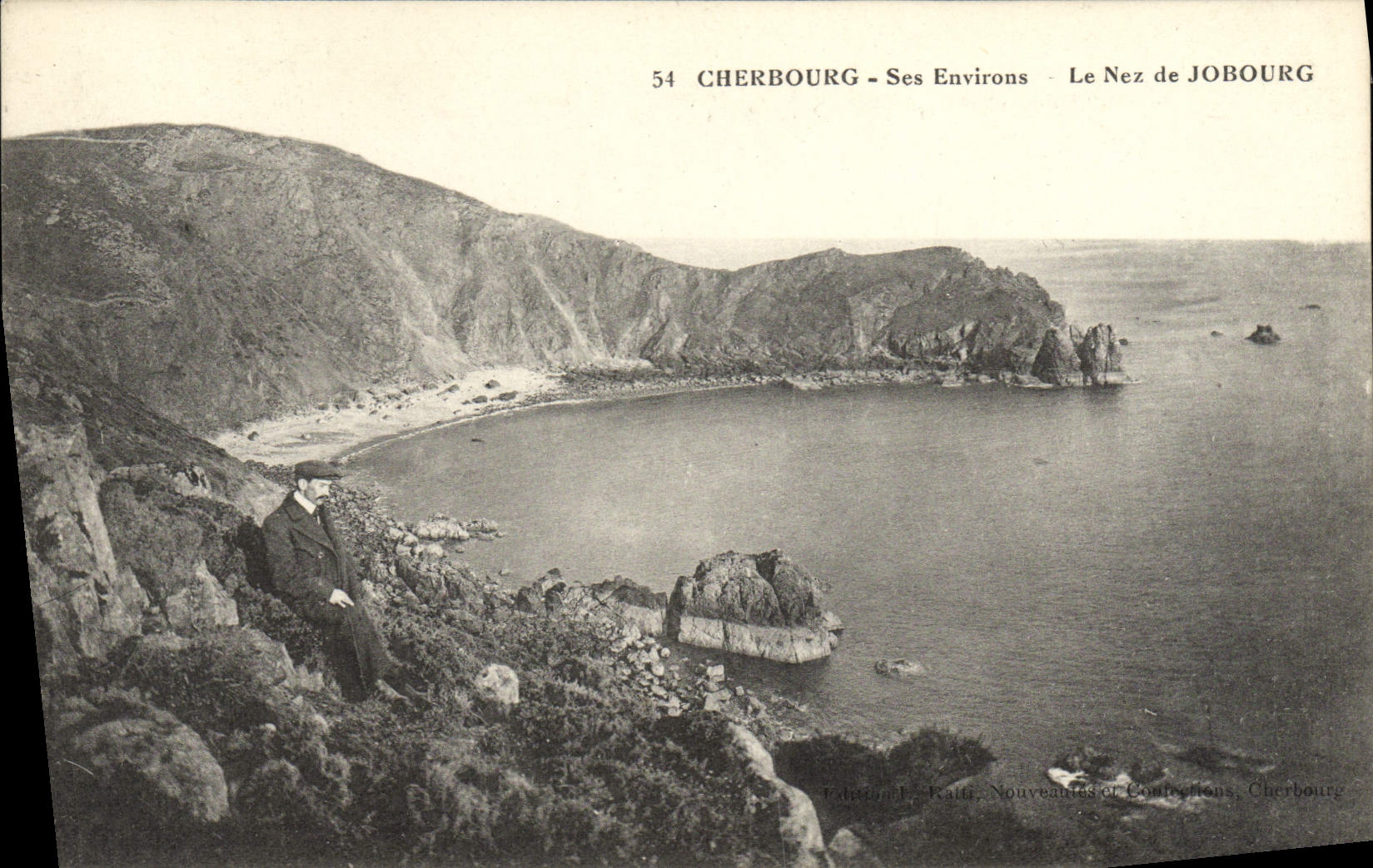 Cherbourg - Ses Environs - Le Nez de Jobourg — Édition L. Watts, Nouveaux Or Confections, Cherbourg