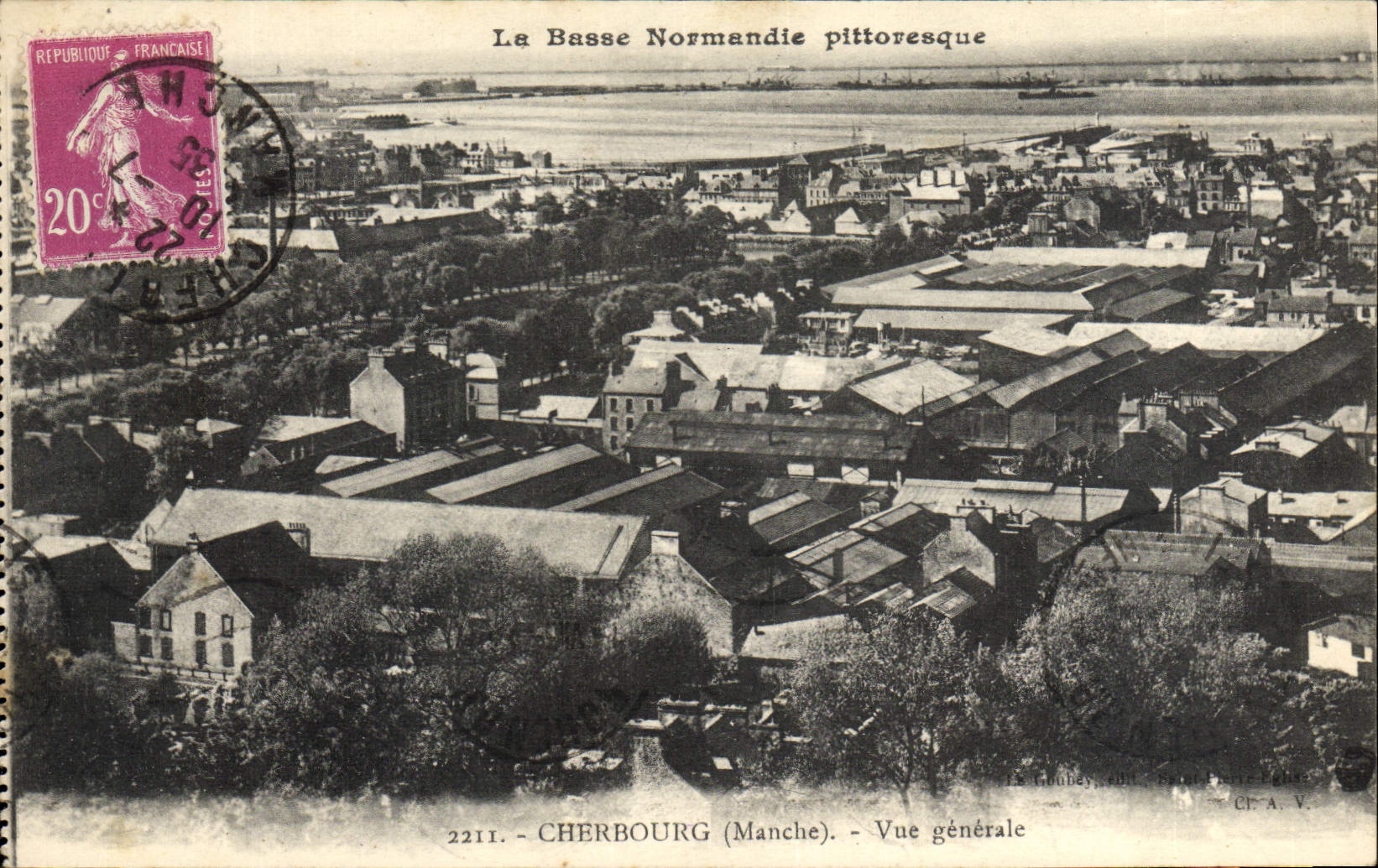 CPA La Basse Normandie Pittoresque Cherbourg Vue Generale