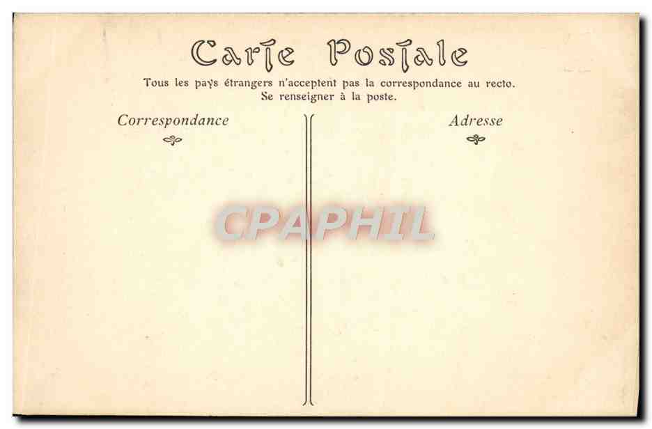 CPA Abbaye Du Mont Saint Michel Conforts De La Partie sud — Verso