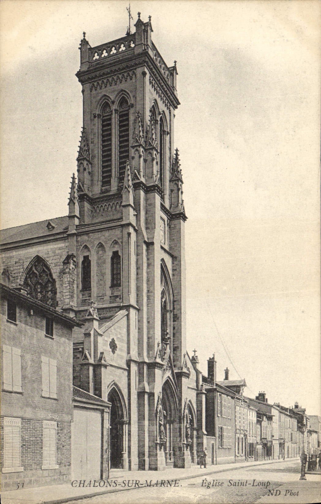 Châlons-sur-Marne — Église Saint-Loup — ND Phot, n° 51
