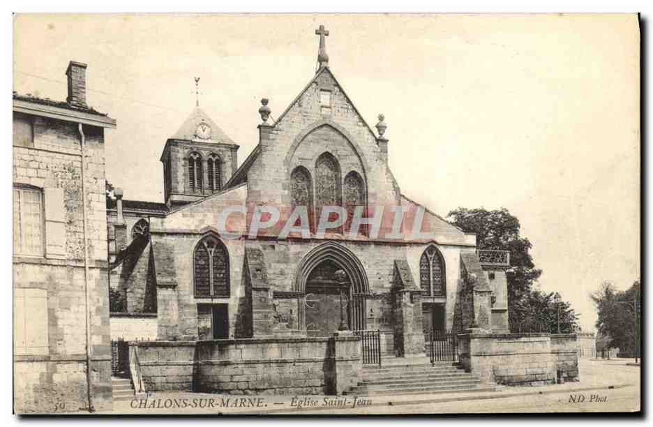 Châlons-sur-Marne — Kirche Saint-Jean — ND Phot