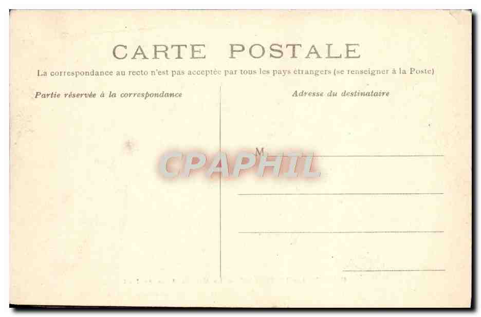 Châlons-sur-Marne — La Grande Allée du Jard — Edition des Magasins Réunis — Châlons-sur-Marne — Rückseite