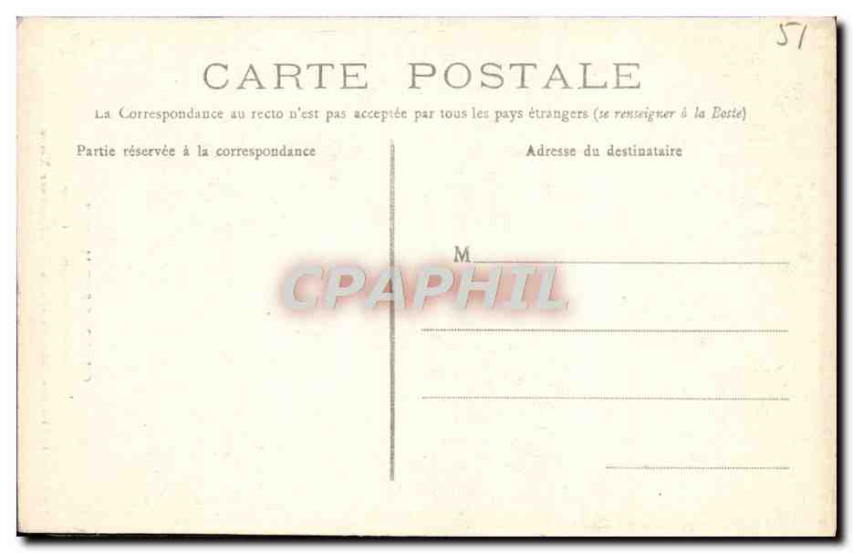 CPA Chalons Sur Marne interieur De Notre Dame De l'Epine — Verso