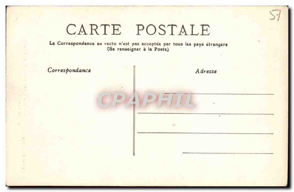 CPA Environs De Chalons Sur Marne ND de l'Epine Grand Portail — Rückseite
