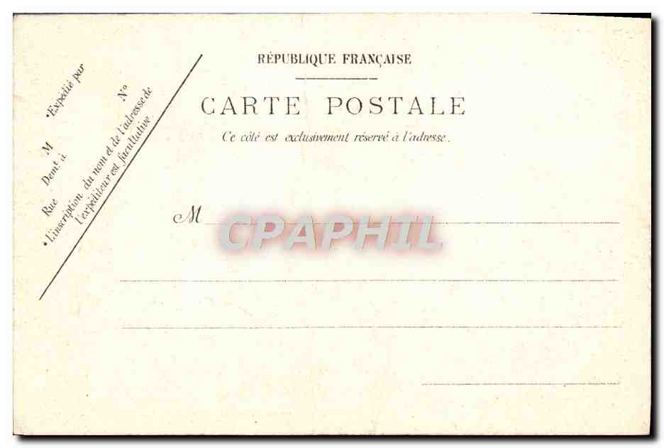 CPA Vitry Le Francois Le College Et La Chapelle — Verso