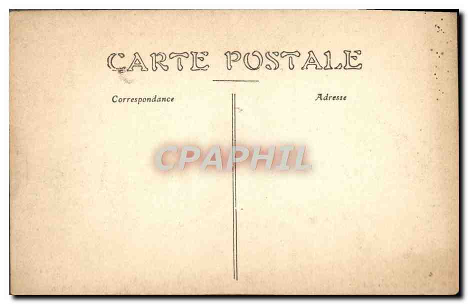 Vitry-le-François — Fontaine sur la Place d'Armes — Legeret, photo-éditeur — Verso
