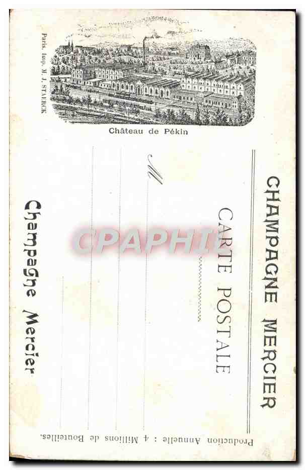 ÉPERNAY — ÉGLISE NOTRE-DAME — PORTAIL SAINT-MARTIN — Collection du Champagne Mercier — Verso