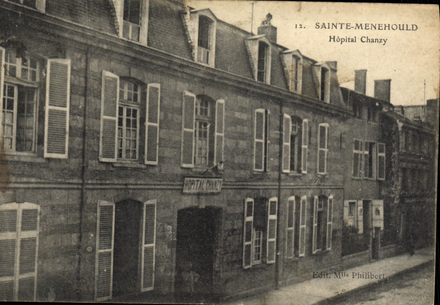 CPA Sainte Menehould Hopital Chanzy