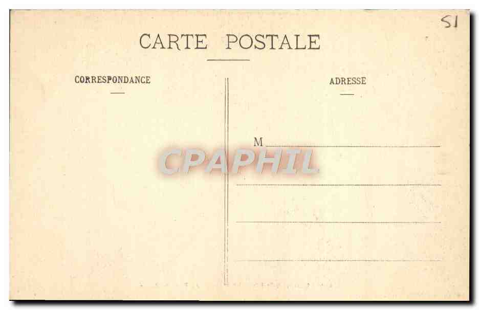 Sainte-Ménéhould - L'Abreuvoir du Pont de Pierre — Lib. Imp. Martinet, Ste-Mégehoult — Verso