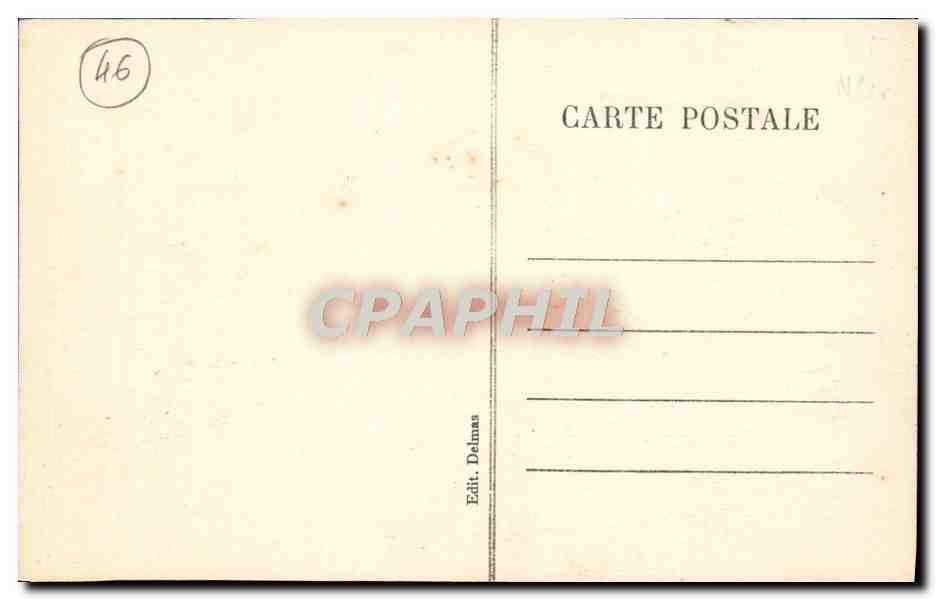 Marcilhac — Vue générale — Le Lot Pittoresque — Edit. Delmas n°46 — Rückseite