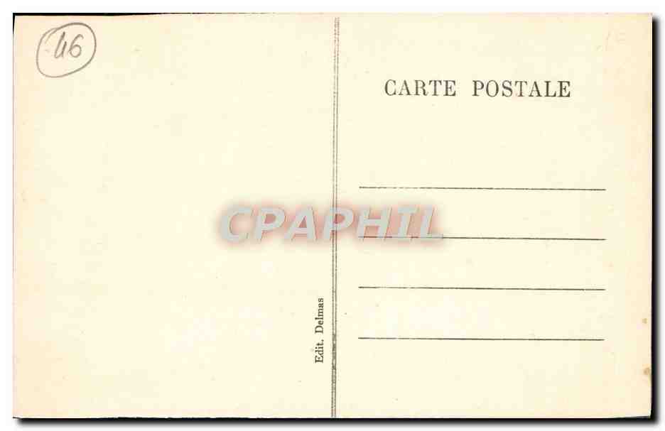 Le Lot Pittoresque — MARCILHAC — Chapiteaux de la Salle Capitulaire (mon. hist.) — Verso