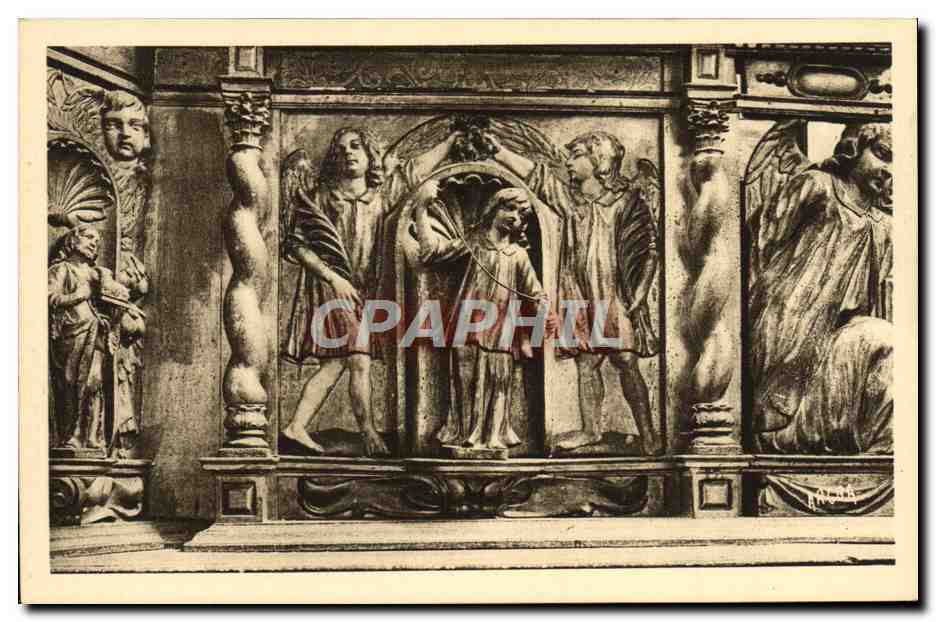 CPA Espagnac Vallee Du Cele Aile Droite Du Maitre Autel Angelot pleuran