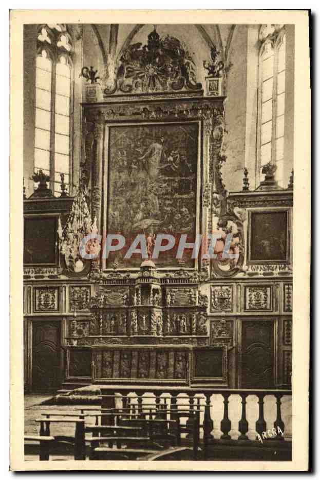 CPA Espagnac Vallee Du Cele Le Choeur De l'Eglise