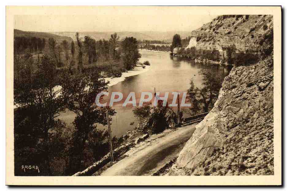 CPA Souillac La Dordogne En Amont De Souillac