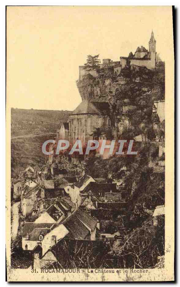 Rocamadour — Le Château et le Rocher — n°31
