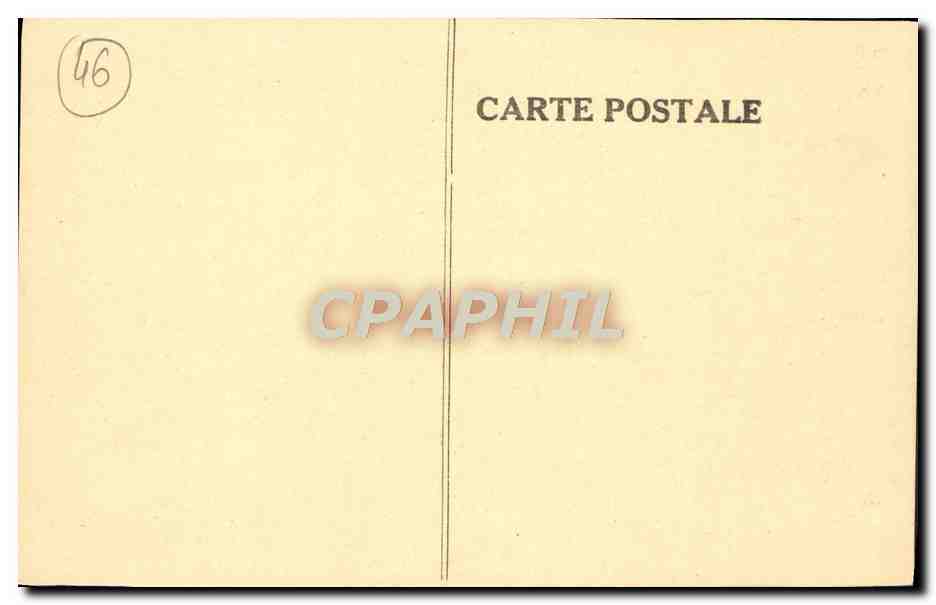 Grotte de LACAVE entre Souillac et Rocamadour (Lot) — stalactites cristallines — éditeur CPAPHIL, n°46 — Reverso