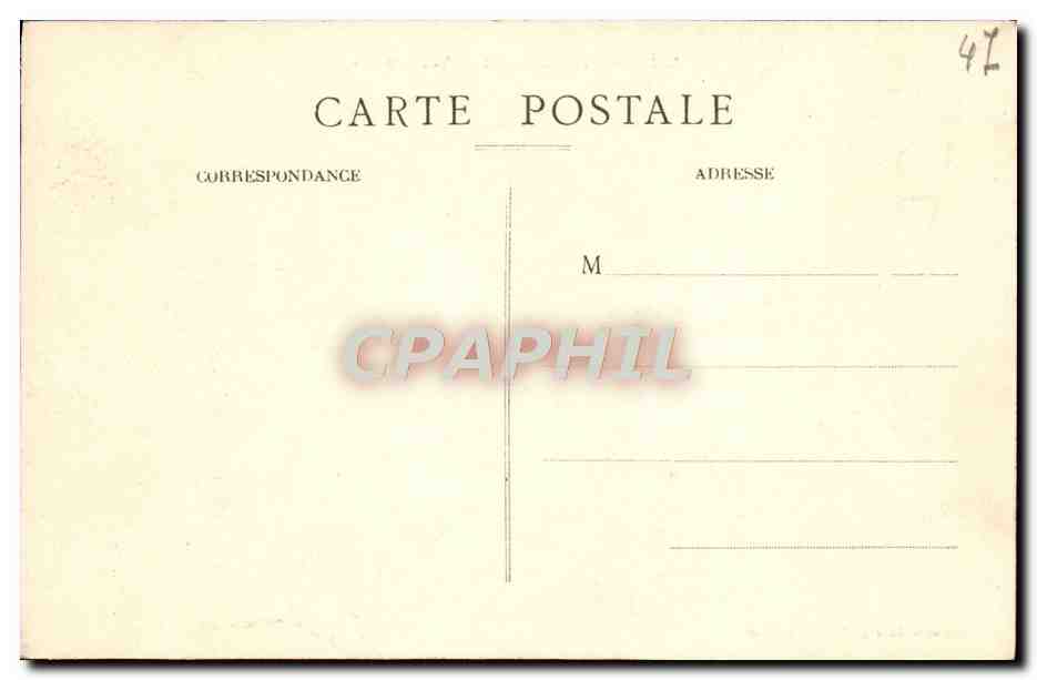 Villeneuve-sur-Lot — Vue Générale — Éditeur P. Delsol — Rückseite