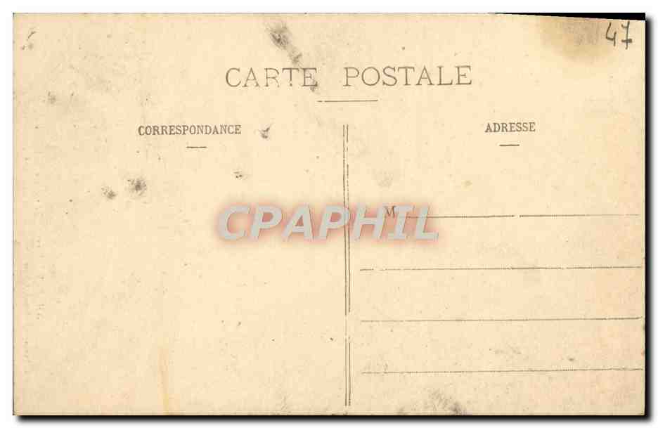 Villeneuve-sur-Lot — Porte de Pujols — Cliché A. Launay - P. Delsol, éditeur — Rückseite
