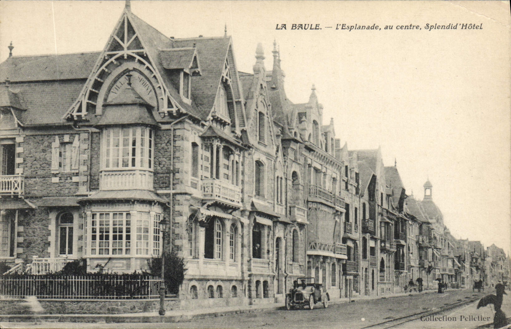 CPA La Baule L'Esplanade Au Centre Splendid hotel