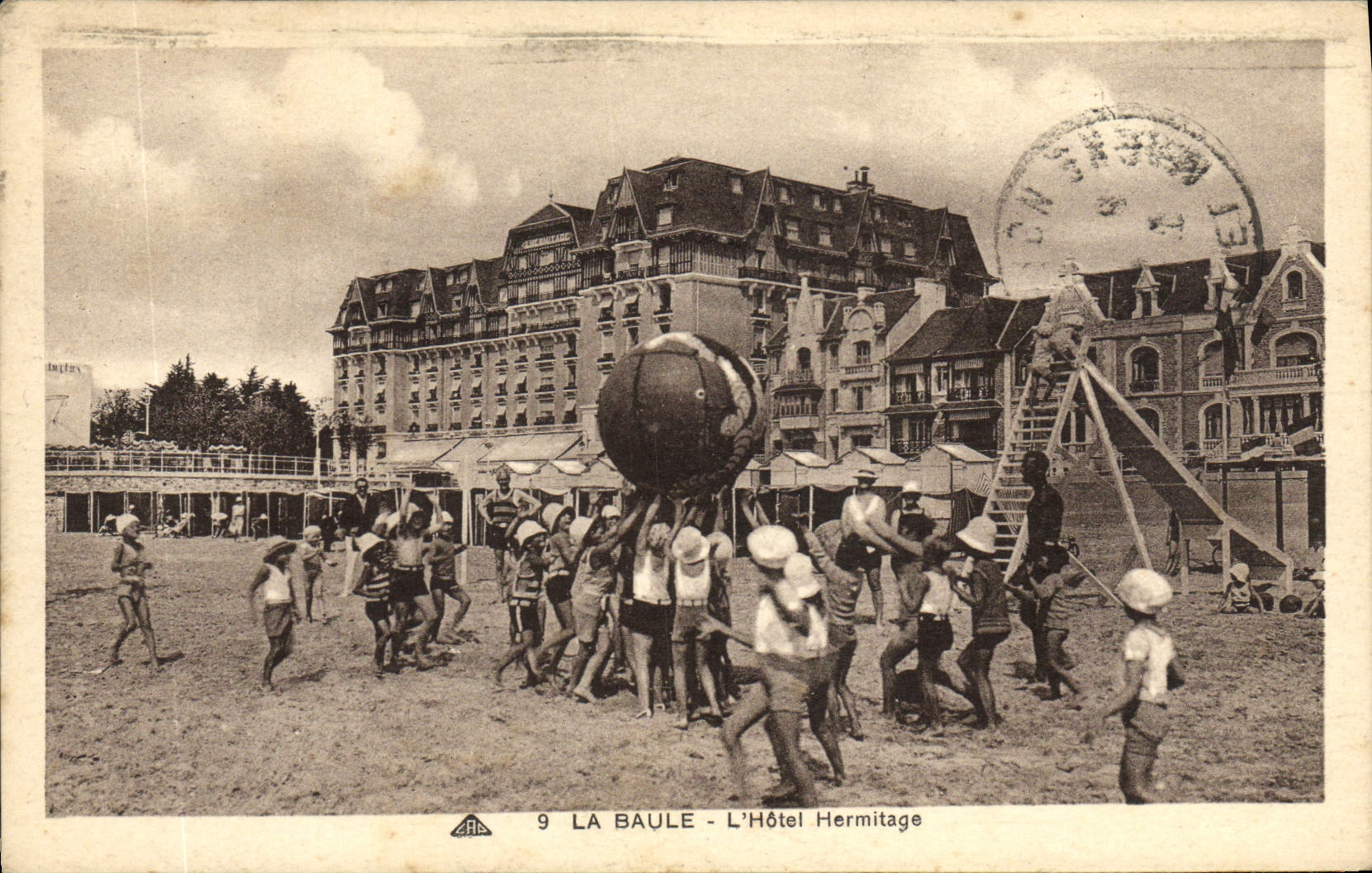 CPA La Baule L'Hotel Hermitage Enfants