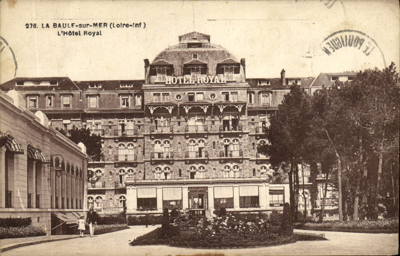 CPA La Baule Sur Mer L'Hotel Royal