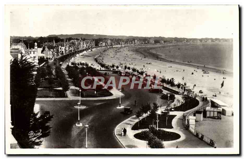 CPA La Baule Sur Mer Vue Generale De La Plage
