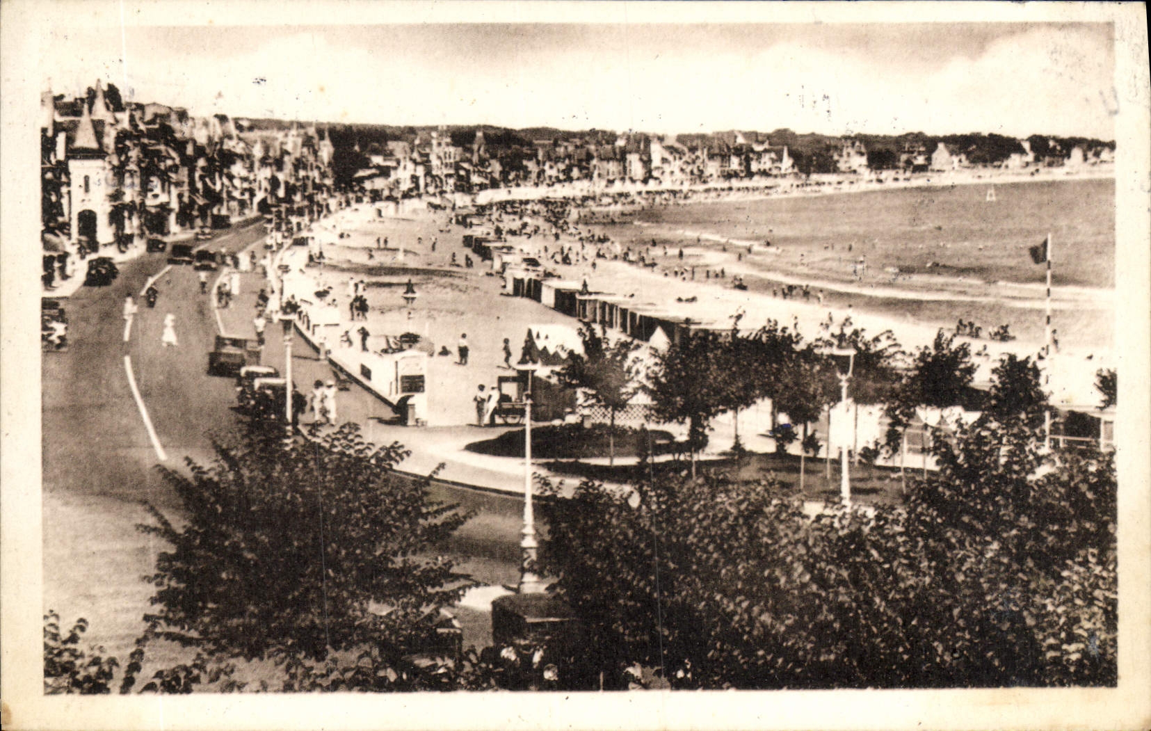 CPA La Baule Vue Vers La Plage
