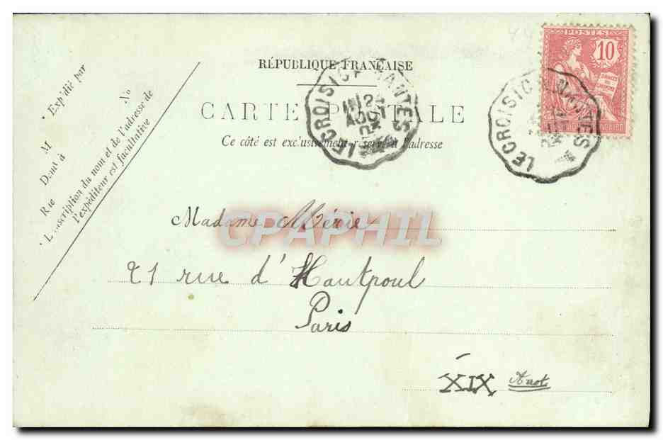 CPA La Baule Le Boulevard Darlu — Rückseite