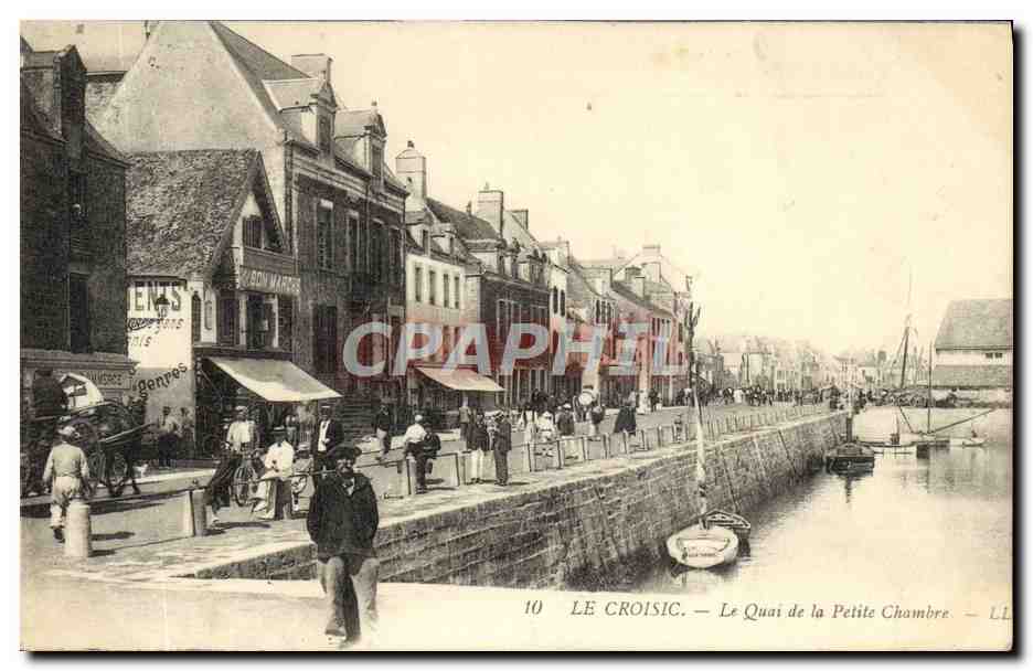 CPA Le Croisic Le Quai De La Petite Chambre