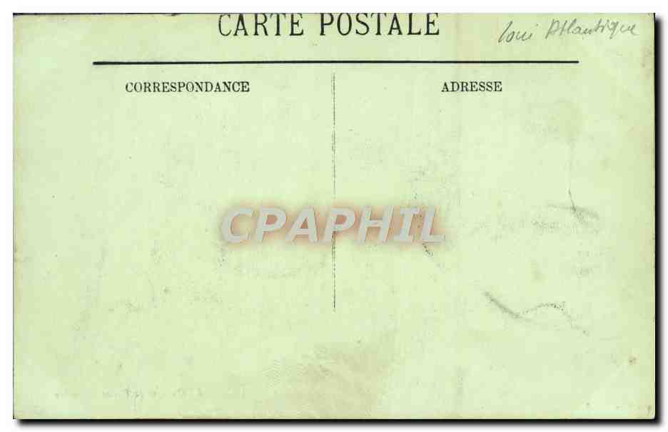 CPA Le Croisic Le Quai De La Petite Chambre — Rückseite