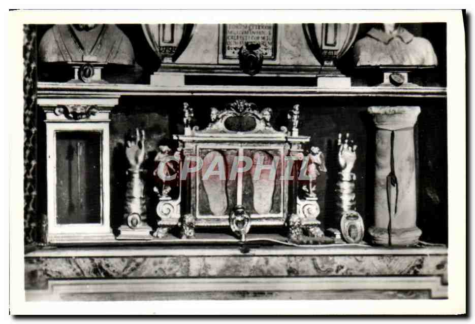CPM Roma Basilica Sebastiano Reliquie Des Santo E Le Orme Dei piedi di Cristo