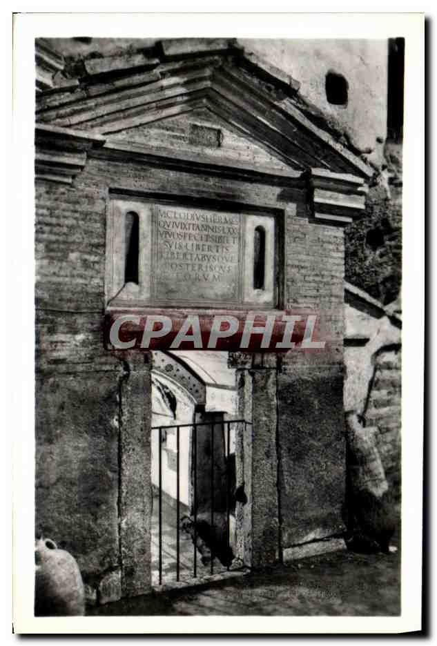 CPM Roma Catacombe Sebastiano Esterno Della Tomba Di Clodio Hermes
