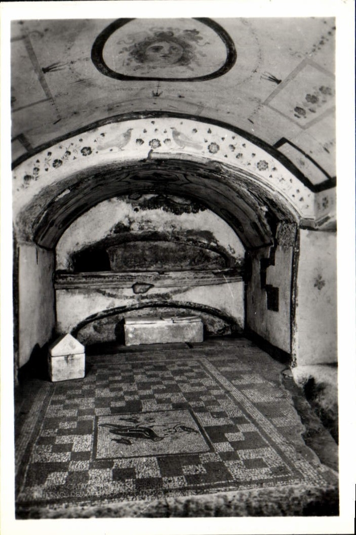 CPM Roma Catacombe Sebastiano Tomba Di Clodio Hermes