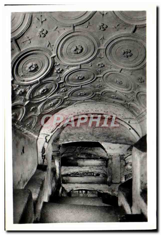 CPM Roma Catacombe Sebastiano Volta Di Un Cubicolo Decorata A Stucchi