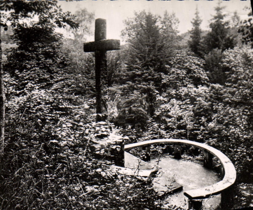 Calvaire près de la Grotte du Père de Montfort — MERVENT (Vendée) — CPAPHIL
