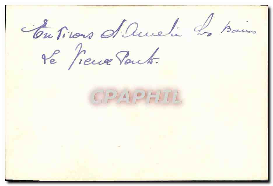 CPM Le Vieux Pont Environs d'Amelie les Bains — Rückseite