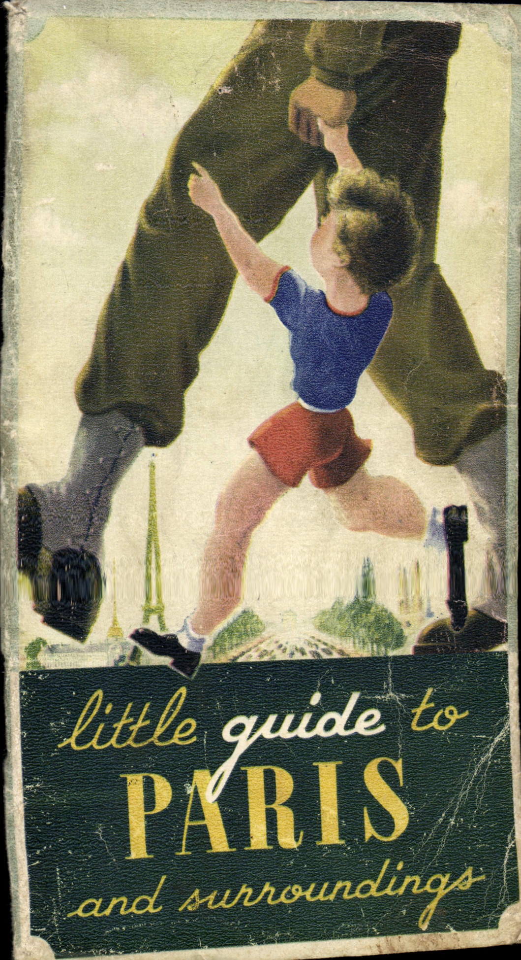 Livret Little Guide To Paris 1945 