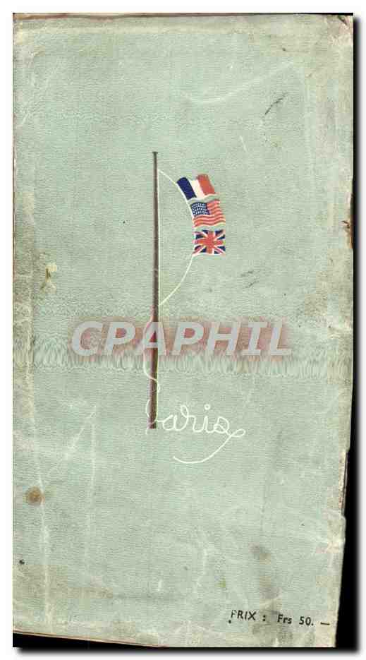 Livret Little Guide To Paris 1945  — Rückseite