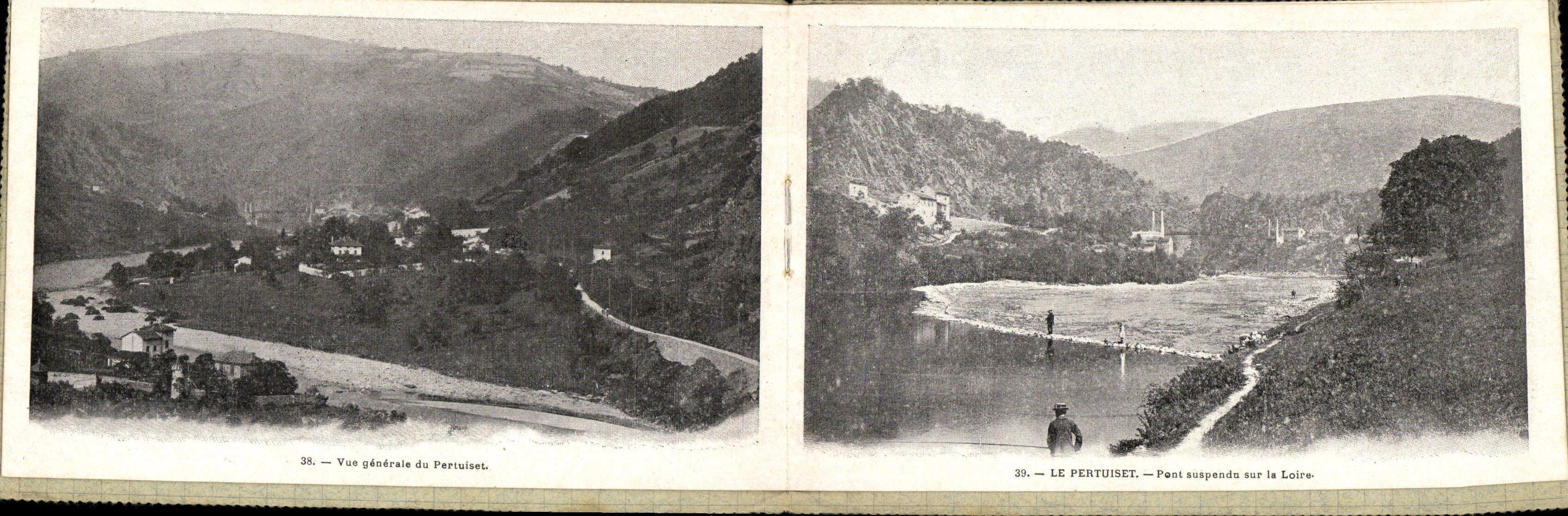 Carte lettre Album Firminy Saint Etienne et ses environs