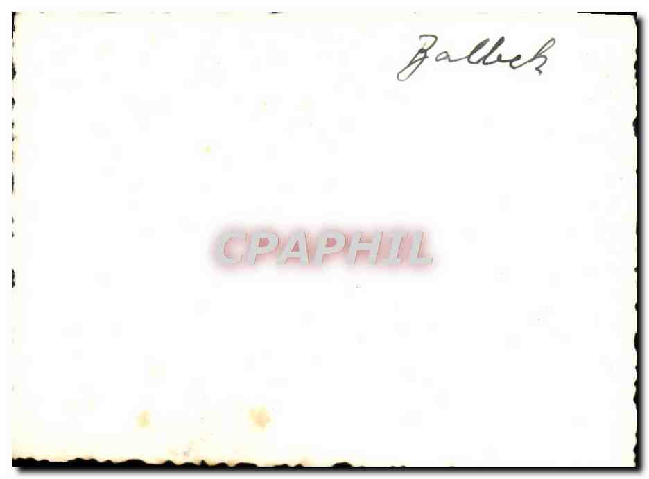 Photo Balbek — Back