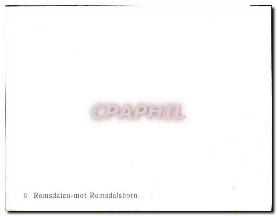 CPM Romsdalen Mot Romsdalshorn — Verso