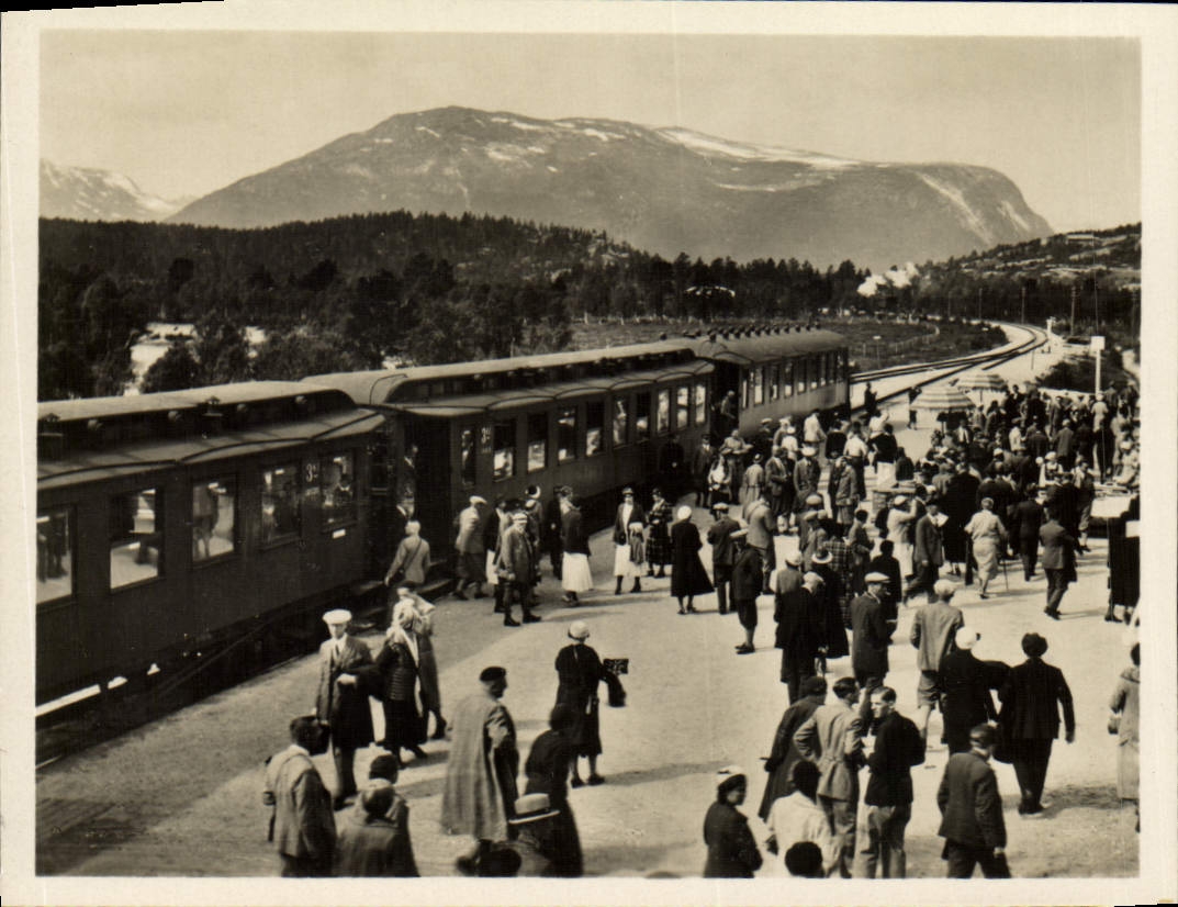 CPM Romsdalsbanen Turister Pa Bjorli