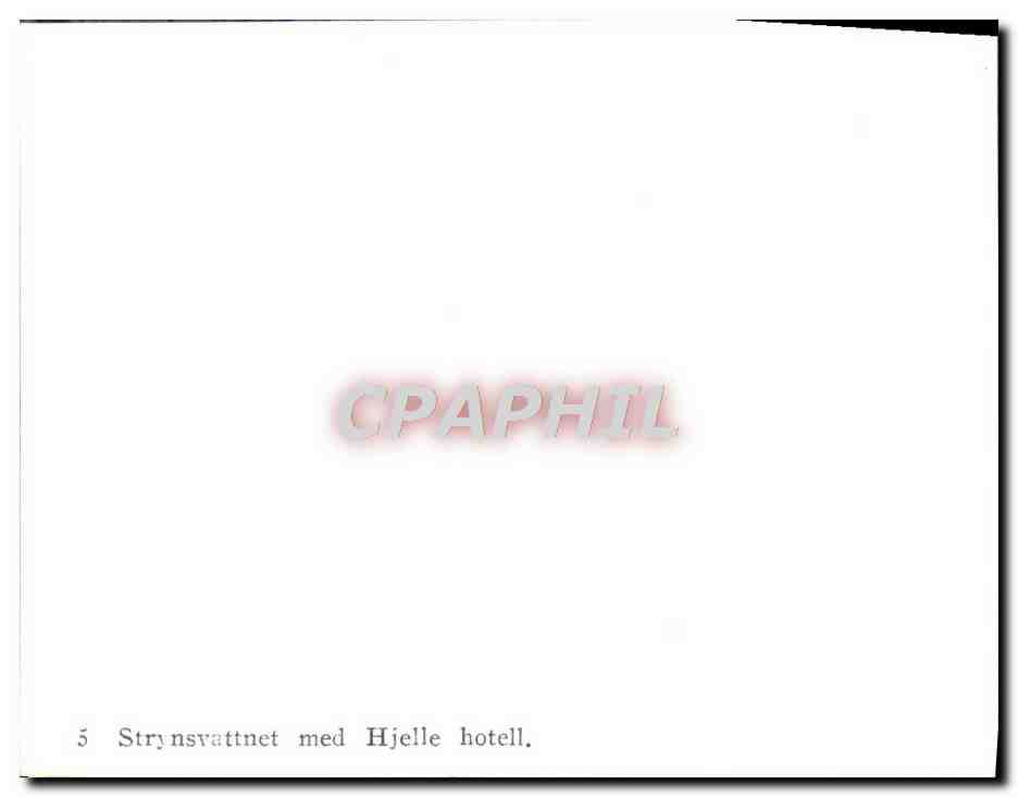 CPM Strynsvattnet Med Hjelle Hotell — Verso