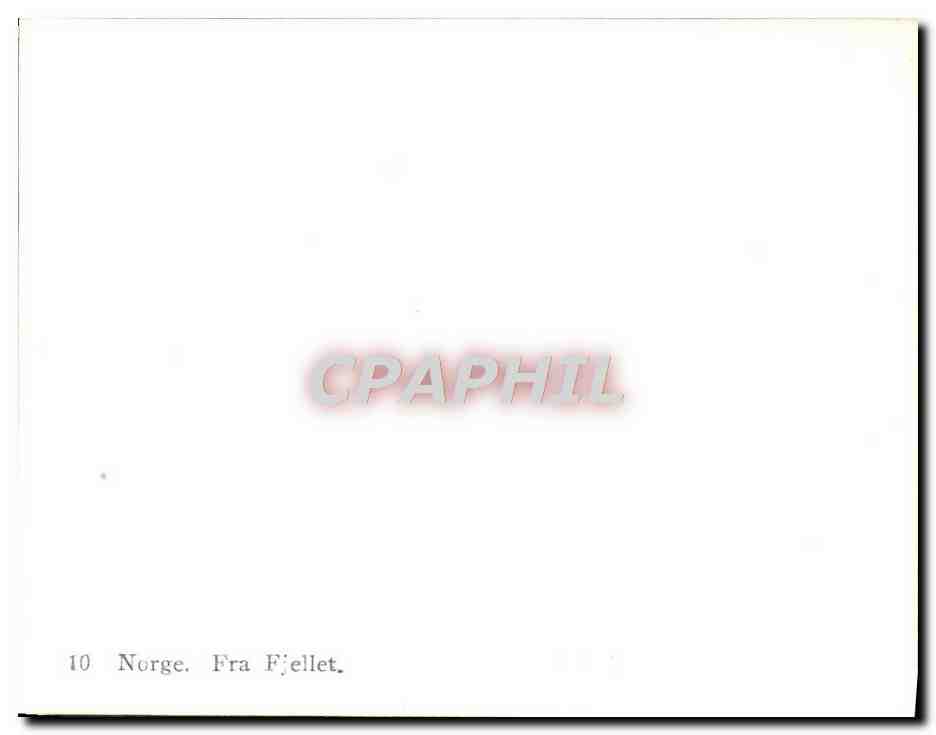 CPM Norge Fra Fjellet Chevre Chevres — Verso